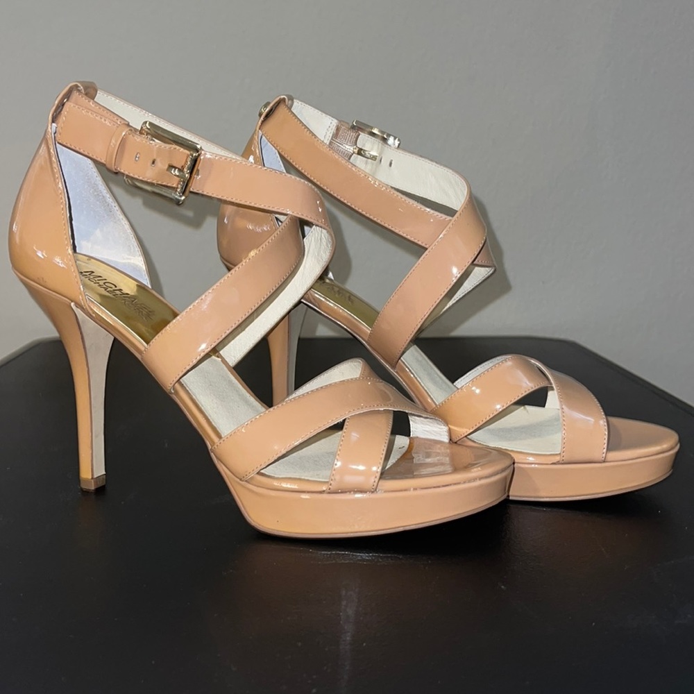 Michael Kors Evie platform heels